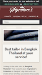 Mobile Screenshot of besttailorbangkok.com