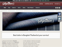 Tablet Screenshot of besttailorbangkok.com